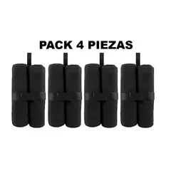 GENERICO - Bolsas de peso para Toldos 4 pcs