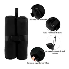 GENERICO - Bolsas de peso para Toldos 1 pcs