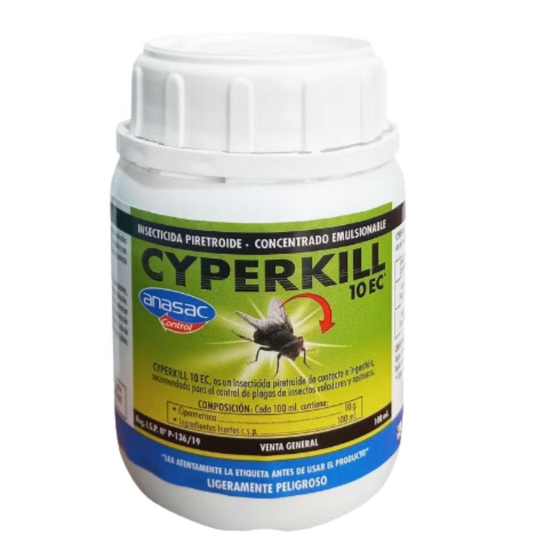 ANASAC - INSECTICIDA CYPERKILL 10 EC (100 CC)