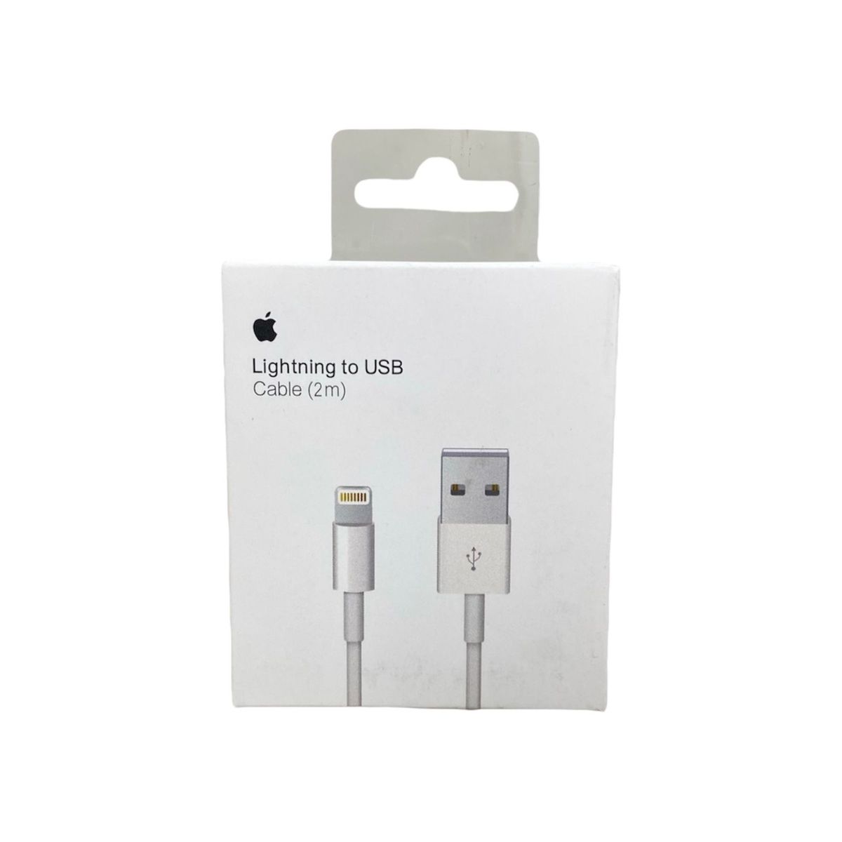 GENERICO - Cable para iPhone USB a lightning carga rapida 2 metros