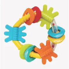 PLAYGRO - Sonajero y Mordedor Triangular Triangle Teether
