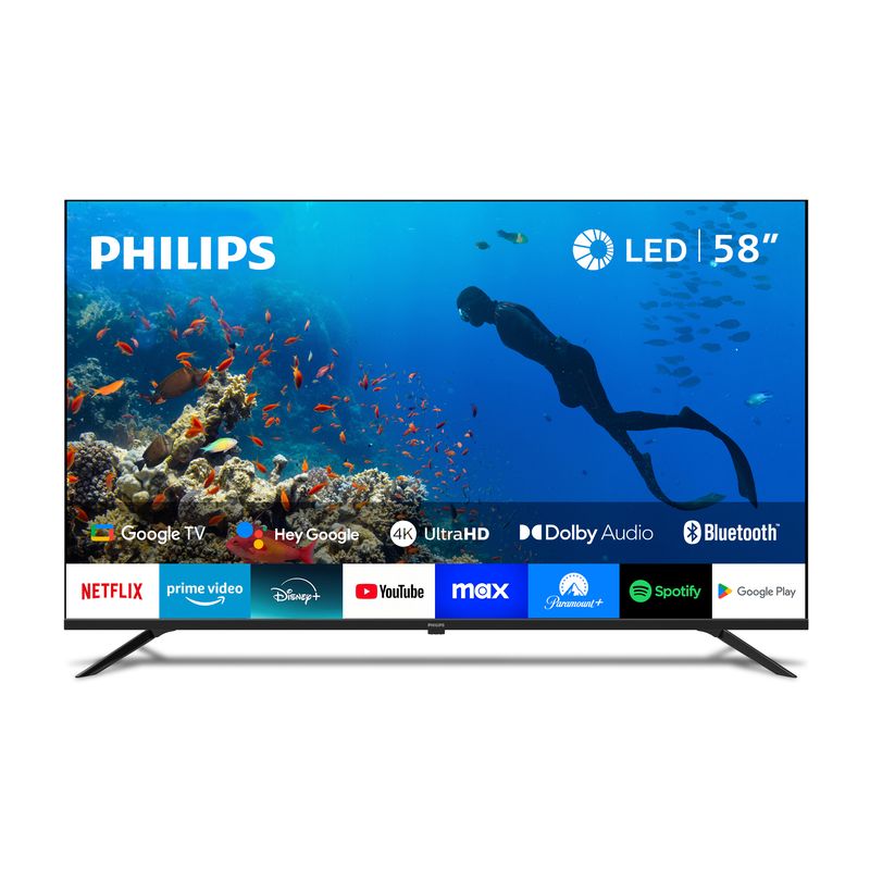 PHILIPS - LED Philips 58” UHD 58PUD7019 Google TV
