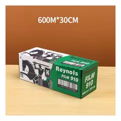 GENERICO - Film Cocina Rollo Papel Alusa 30cm X 600m Trasparente