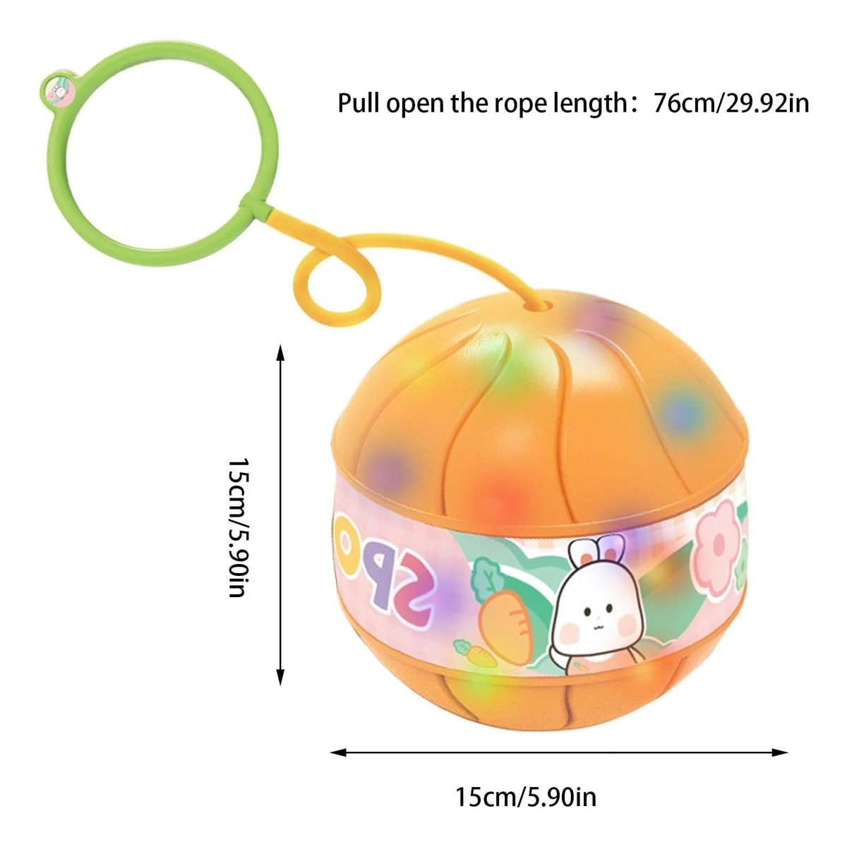 ATURE - Pelota Rebotadora Con Anillo De Pie Para Niños Juguetes