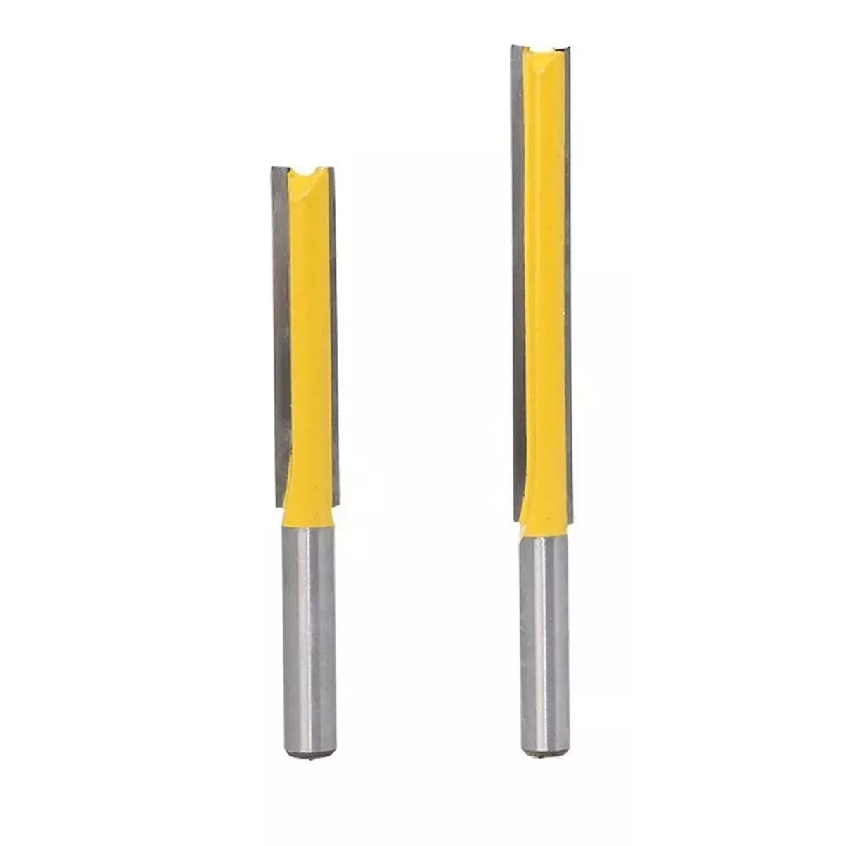 GENERICO - Fresa Recta Madera 2 un Toma 8 mm 50 mm De Corte Y 76 mm Corte