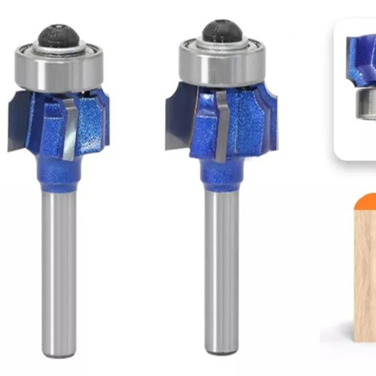 GENERICO - Fresa Madera Perfiladora De Tapacanto 1 - 2 - 3mm Toma   ¼