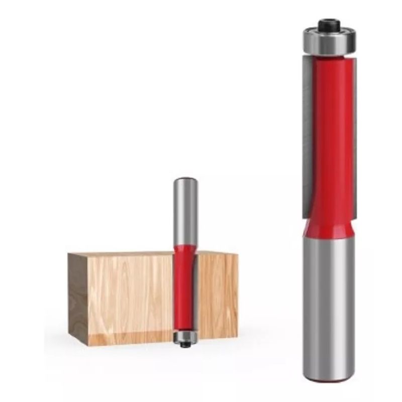 GENERICO - Fresa Madera Recta Copiadora Vástago ½  x ½ x1-½.