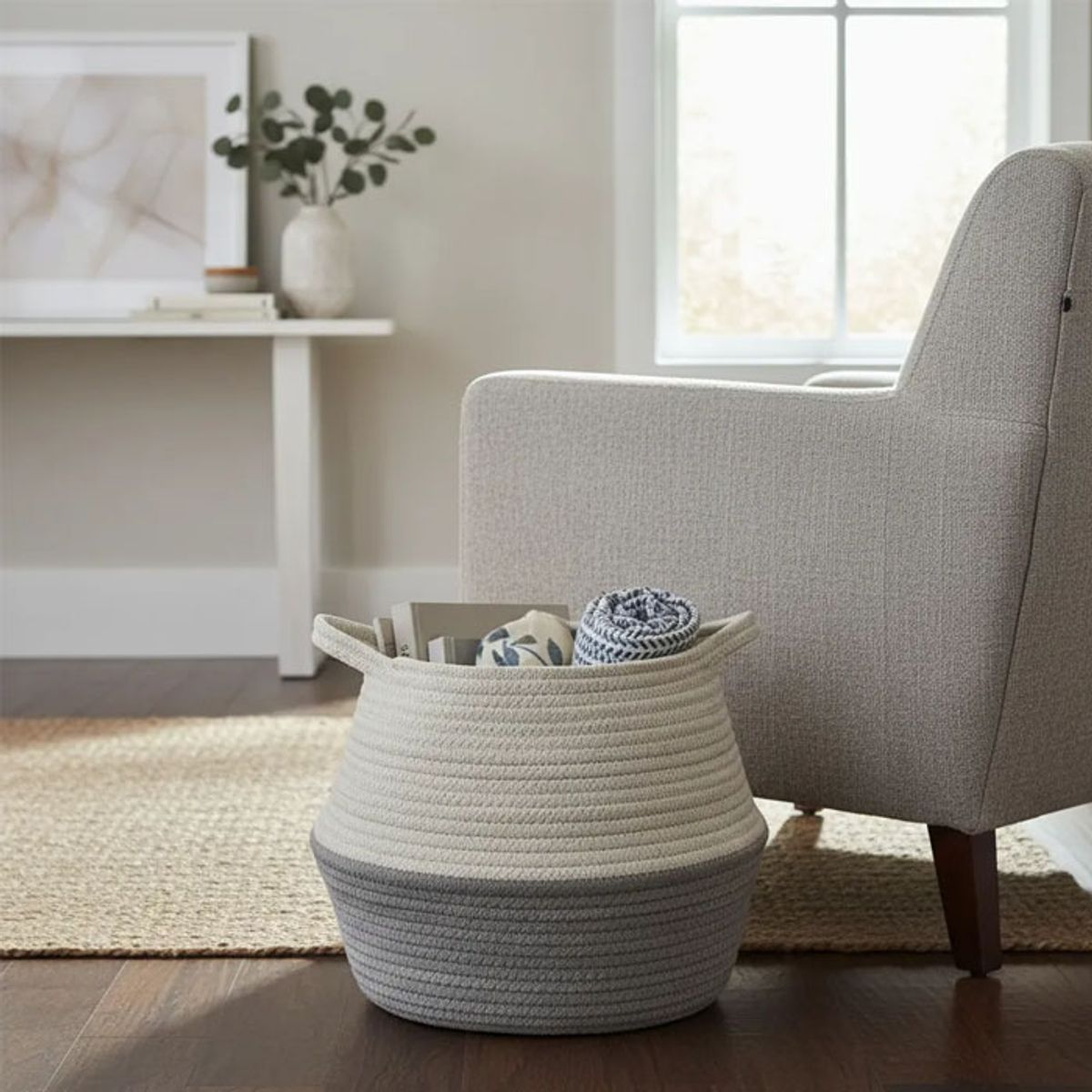 BRIC - Canasto redondo para Almacenamiento 33x28