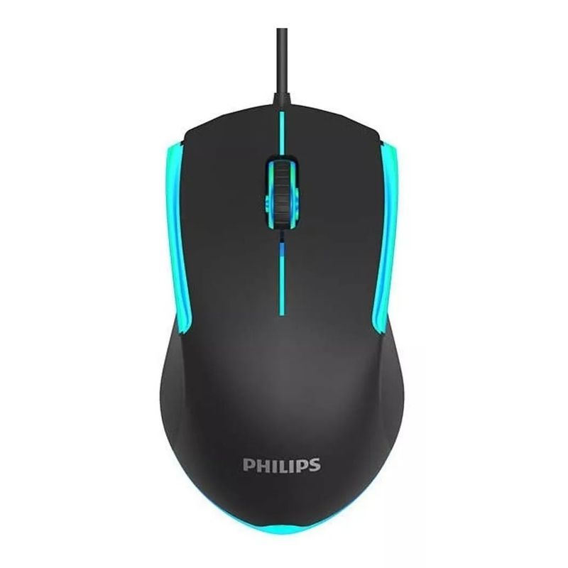 PHILIPS - Mouse gamer de juego Philips Momentum SPK9314 G314 negro