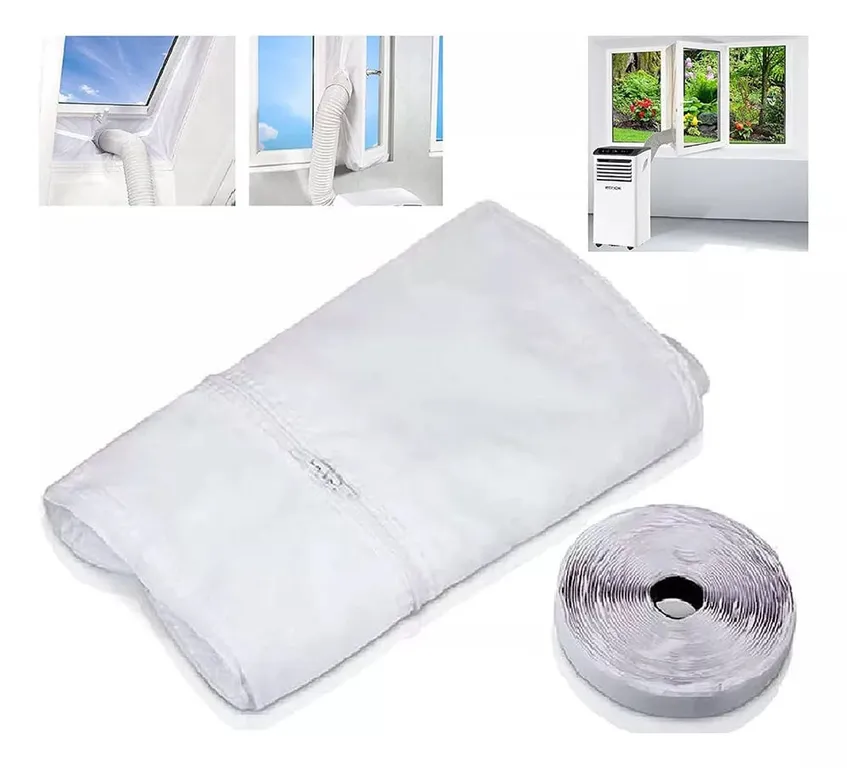 KUANGYE Sello Tela Ventana de Aire Acondicionado Portátil