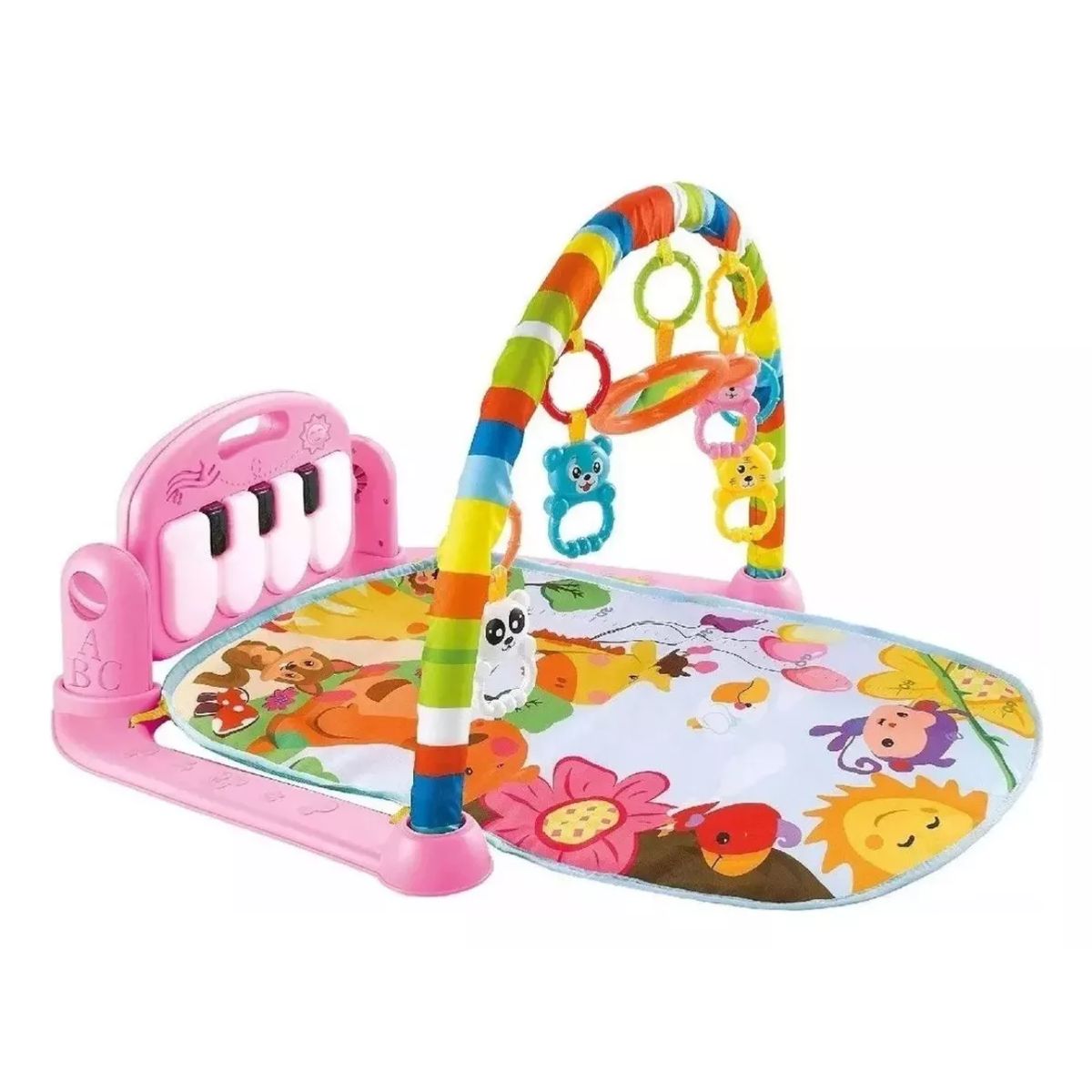 GENERICO - Alfombra Gimnasio Con Piano Musical Para Bebe
