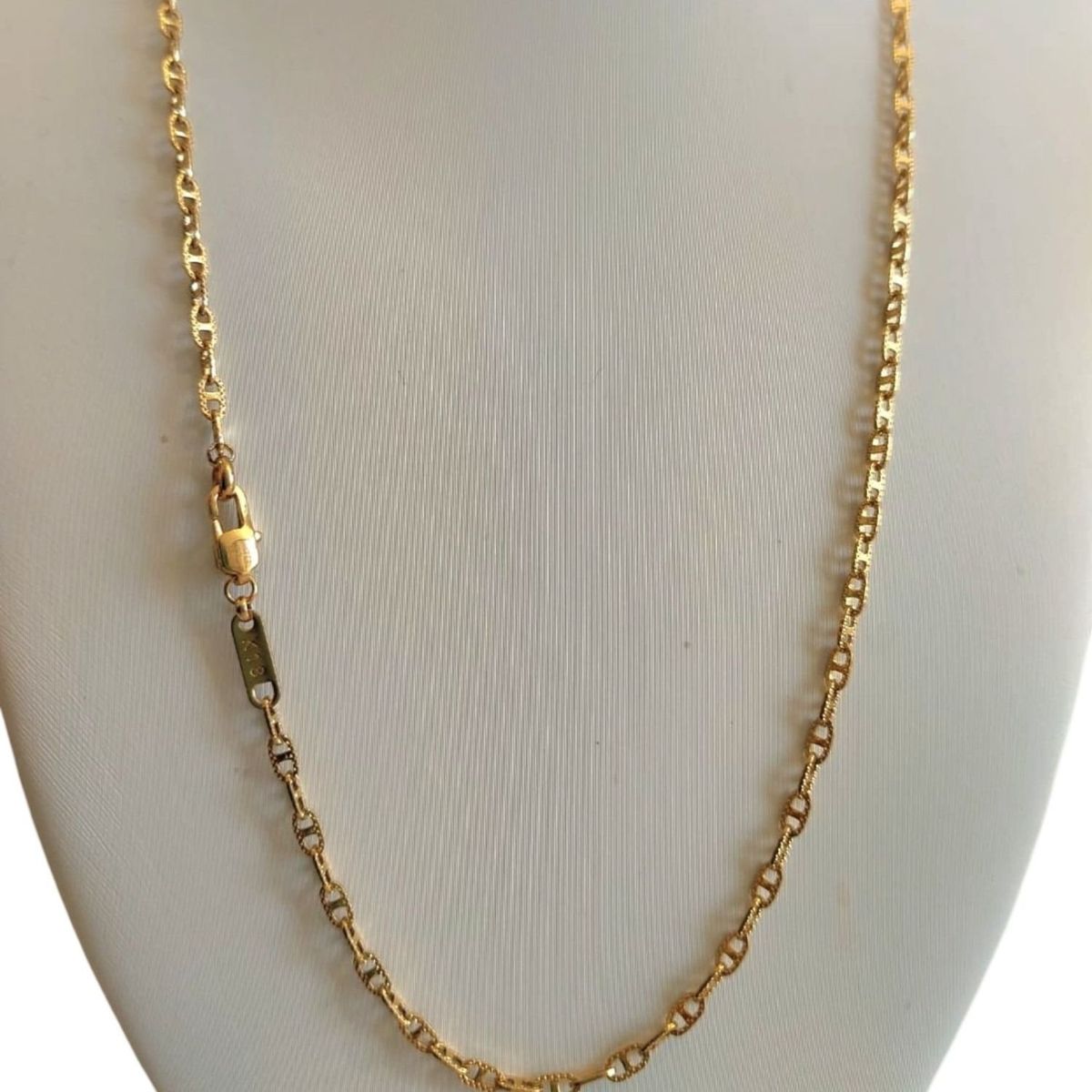 GENERICO - Cadena ORO LAMINADO 18K Tejido ANCLA