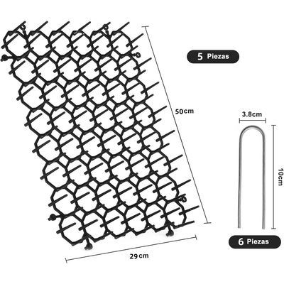 Imagen 2 del producto Alfombrillas Tapetes Para Gatos Con Púas 50cm X 29cm