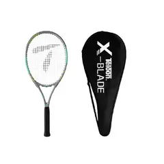 GENERICO - Raqueta Tenis Adulto Aluminio Nivel Inicial + Funda Grey