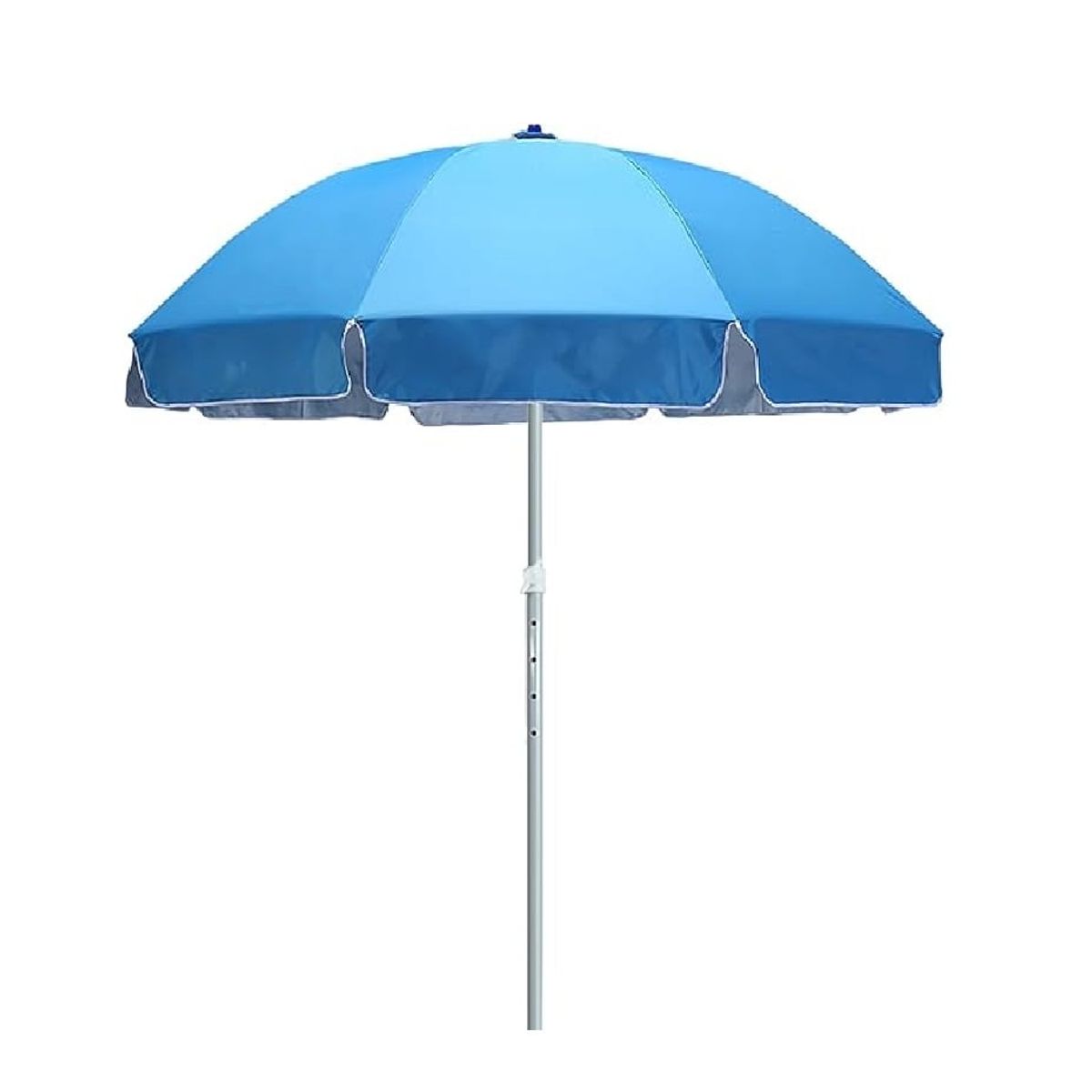 GENERICO - Paraguas Sombrilla Quitasol Filtro Uv Playa Celeste 160cm