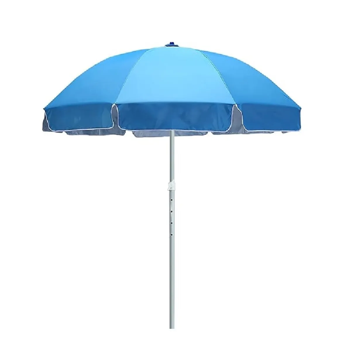 GENERICO - Paraguas Sombrilla Quitasol Filtro Uv Playa Celeste 160cm