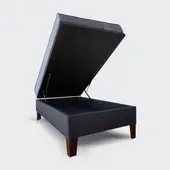 GENERICO - Cama Baúl 1.5 plazas Athenas apertura vertical
