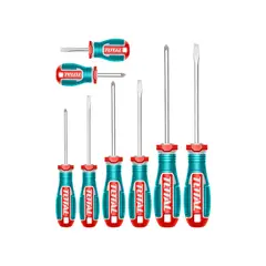 TOTAL TOOLS - Juego de 8 Piezas destornilladores Total