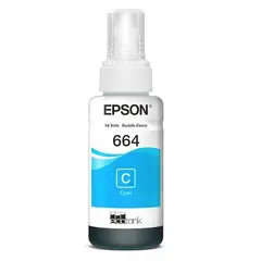 EPSON - Botella de tinta 664 / T664220 Cyan