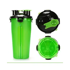 COCO PET'S - Botella De Agua y Pellet Mascotas - Verde