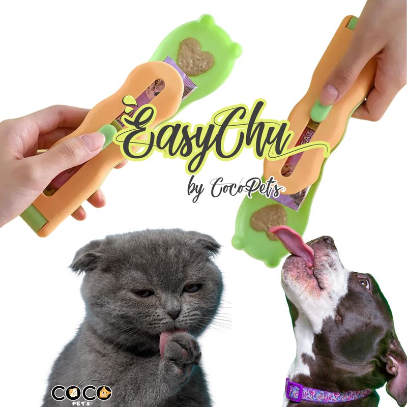 COCO PET'S - Cuchara De Alimentación Para Gatos Y Perros - VN