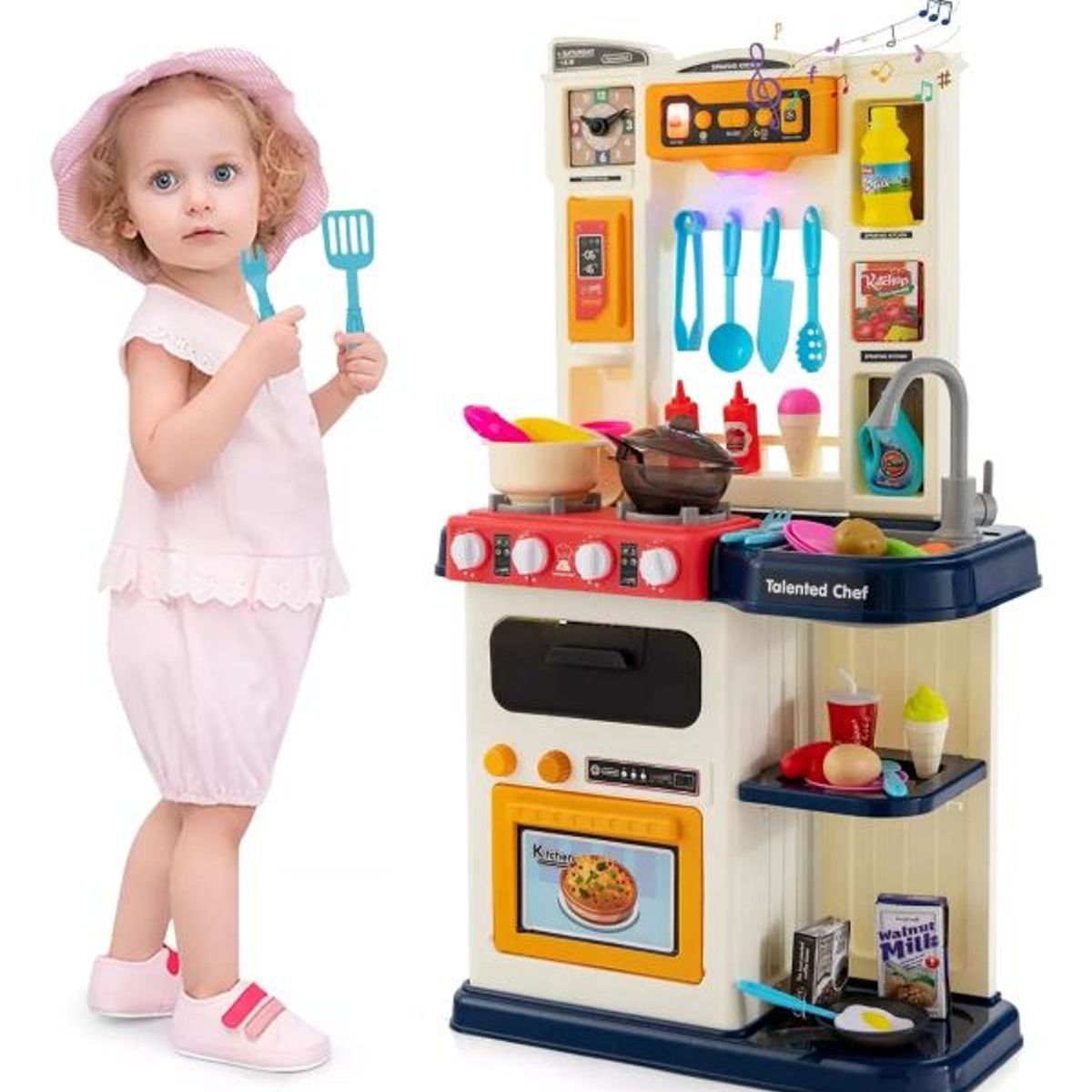 GENERICO - Cocina Juguete Luces Y Sonido Multifuncional Chef