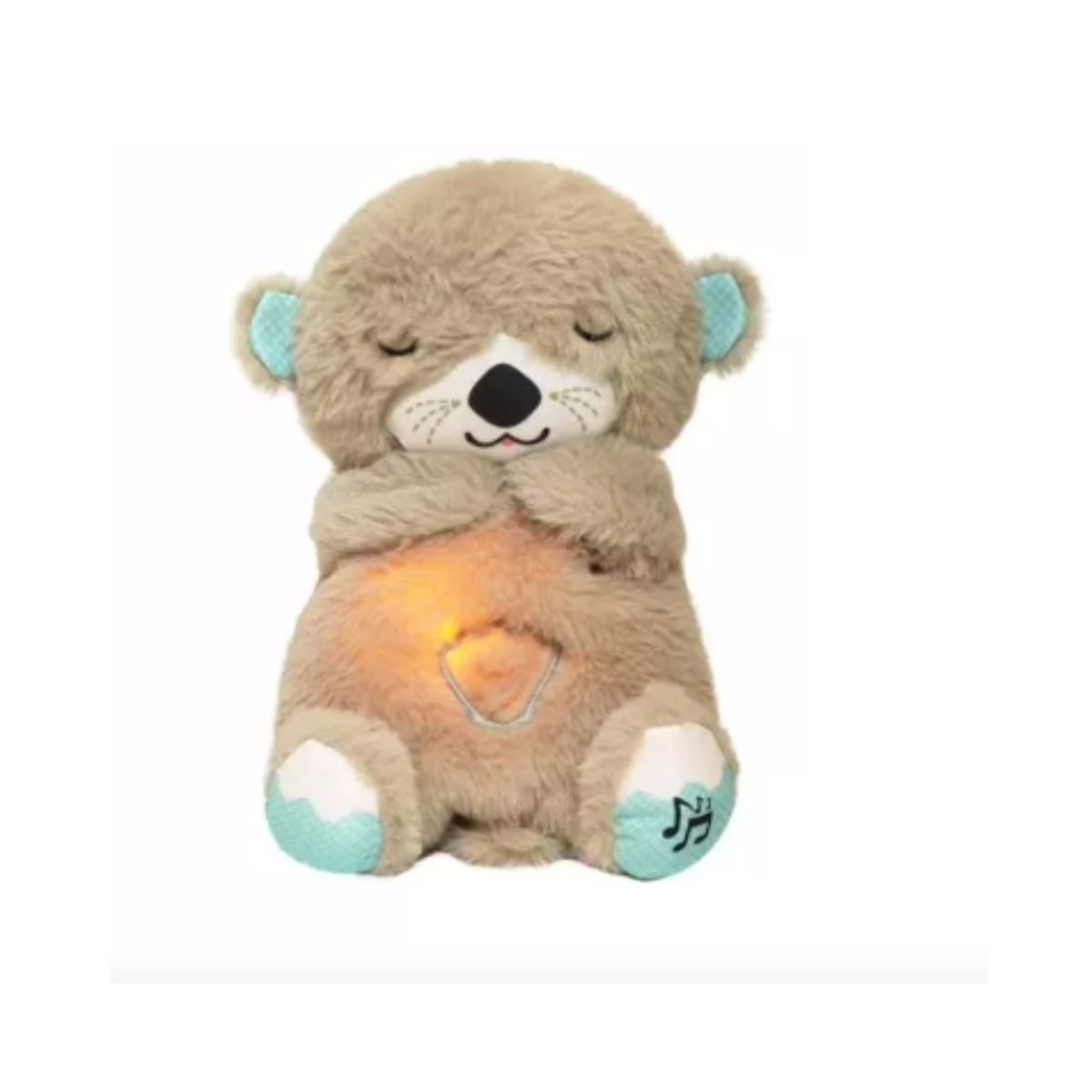 GENERICO - Peluche Nutria Musical Con Movimientos y Luces Para Bebés