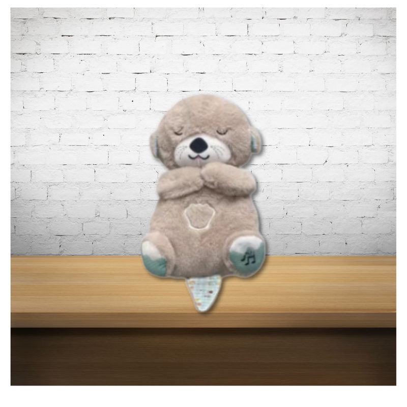 GENERICO - Peluche Nutria Musical Con Movimientos y Luces Para Bebés