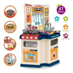 GENERICO - Cocina De Juguete Luces Y Sonido Multifunción Set
