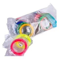 GENERICO - Filamentos PLA Multicolor para Lápiz Impresora 3D - 100m