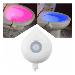 GENERICO - Luz Nocturna LED Inteligente para Inodoro con 16 Colores