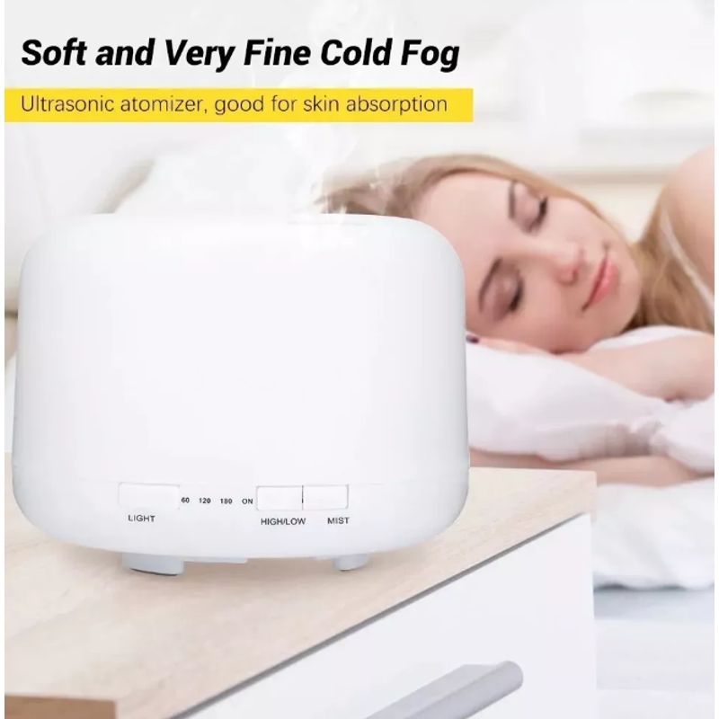 GENERICO - Humidificador Ultrasonico Humificador Aire Difusor 500ml