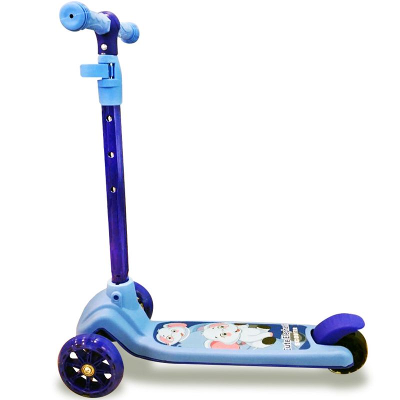 GENERICO - Scooter De 3 Ruedas Diseño Elefante Ruedas Iluminadas - SC