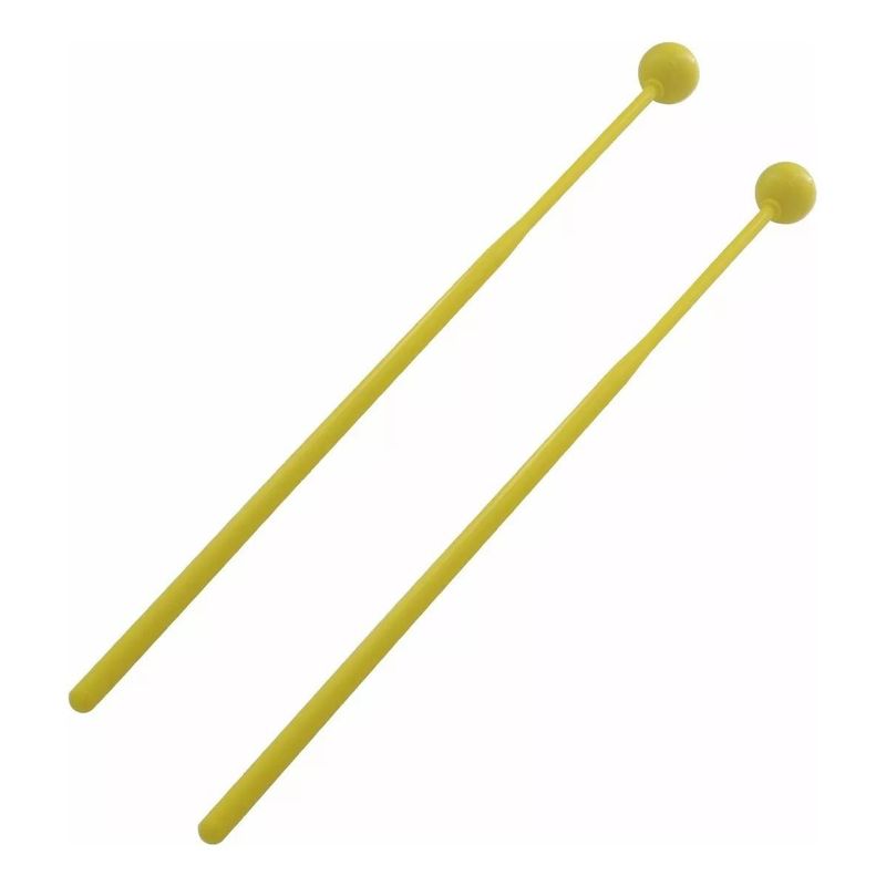 GENERICO - Baquetas de Plástico para Metalófono o Xilófono - Par