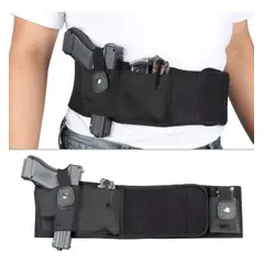 GENERICO - Faja Táctica Ajustable para Portar Pistolas en Paintball