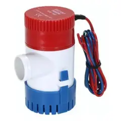 GENERICO - Bomba Eléctrica Sumergible 12V 1100 GPH para Barcos