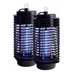 GENERICO - Pack de 2 Lámparas UV para Control de Insectos Eléctricas