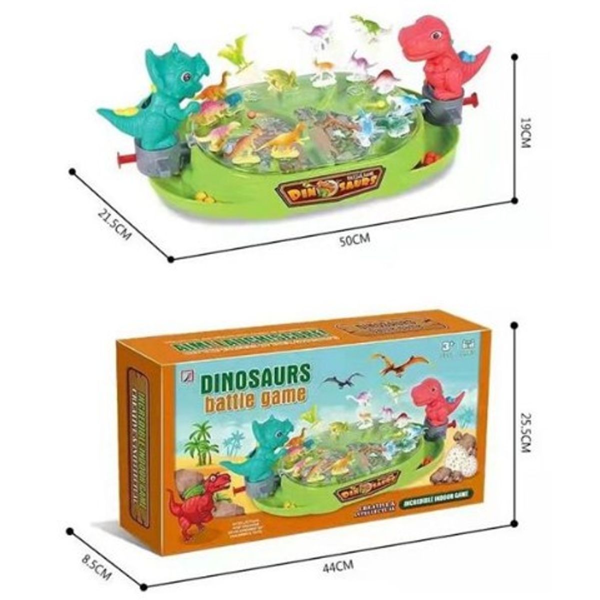 GENERICO - Juego De Mesa Batalla de Dinosaurios Niños
