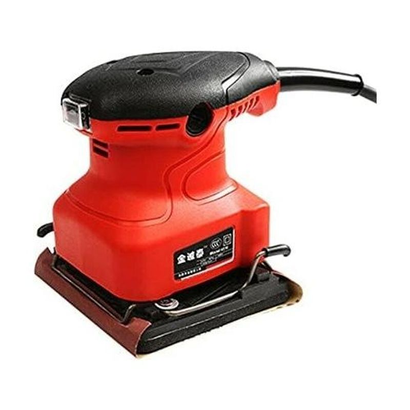 GENERICO - Lijadora Orbital Cuadrada 400W para Metal y Madera