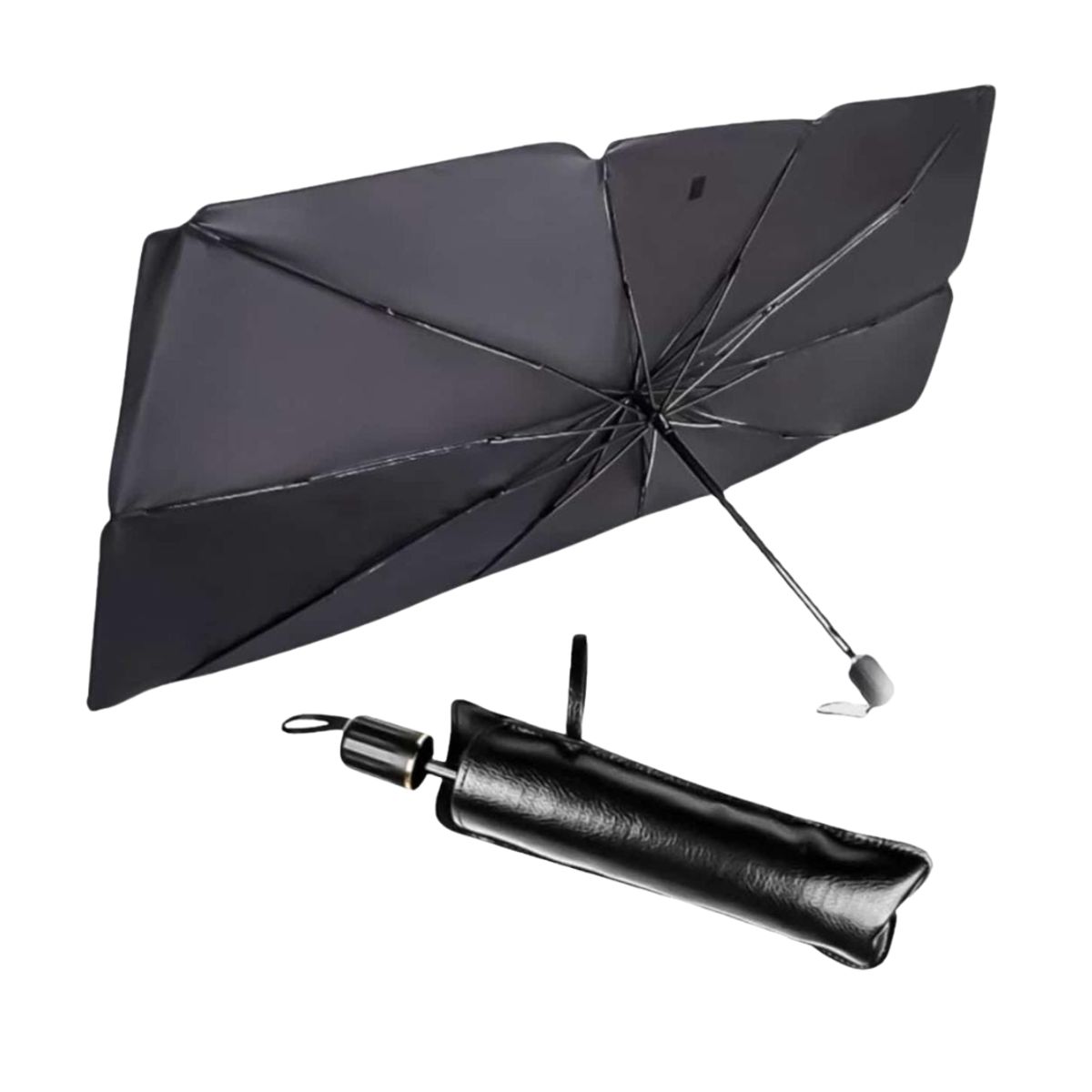 GENERICO - Tapasol Para Auto Parabrisas Tipo Sombrilla Plegable