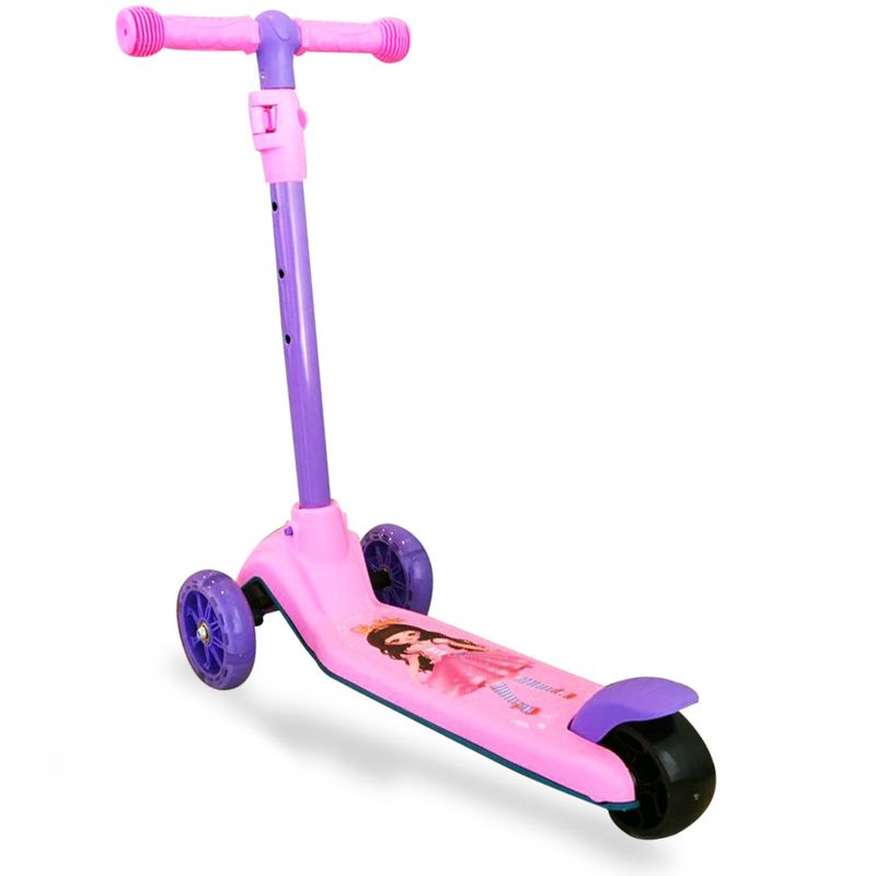 GENERICO - Scooter De 3 Ruedas Diseño Muñeca Ruedas Iluminadas - SC