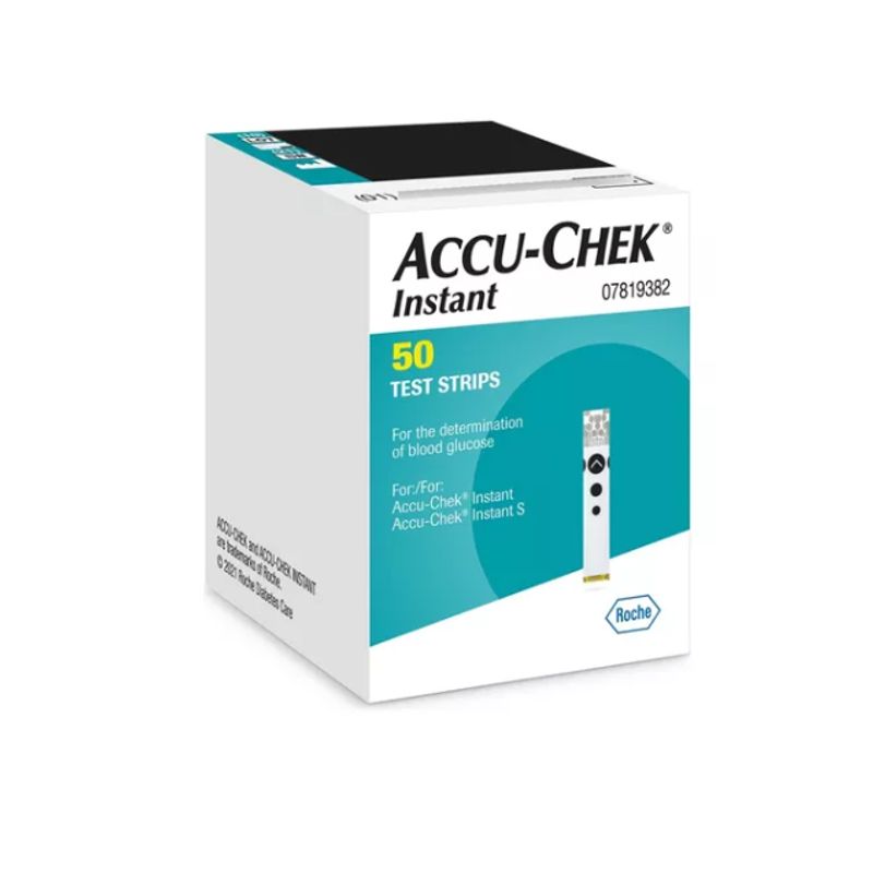 GENERICO - 50 Tiras Reactivas Accu Chek Instant
