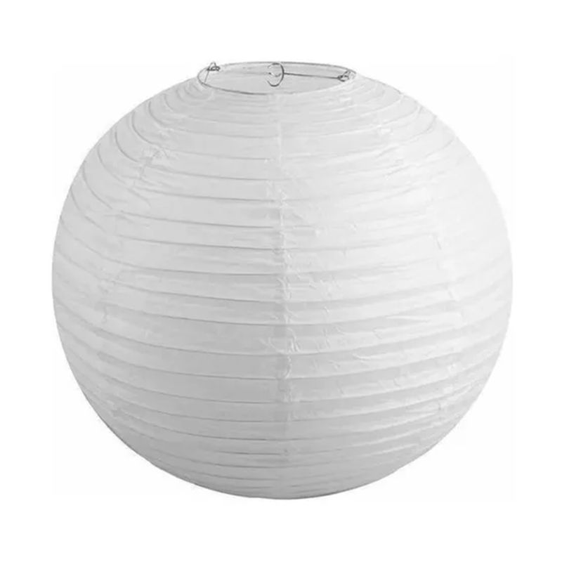 GENERICO - Pantalla De Papel Lampara Globo Decoración 28 cm