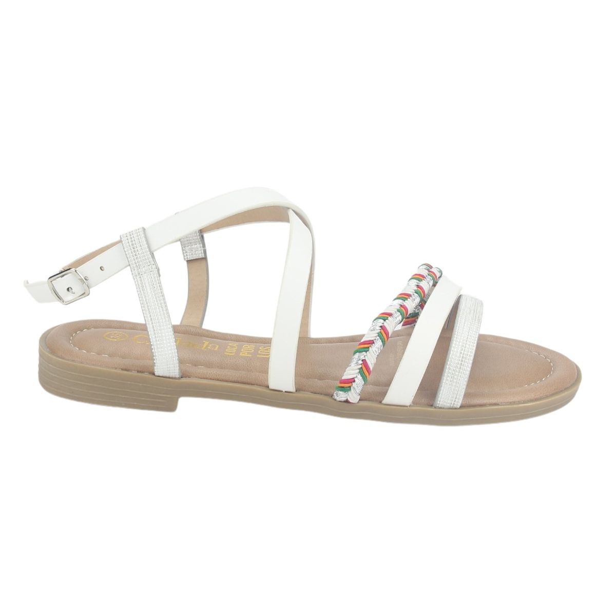 CHALADA - Sandalias Mujer Blanco Casual Chalada Call-26