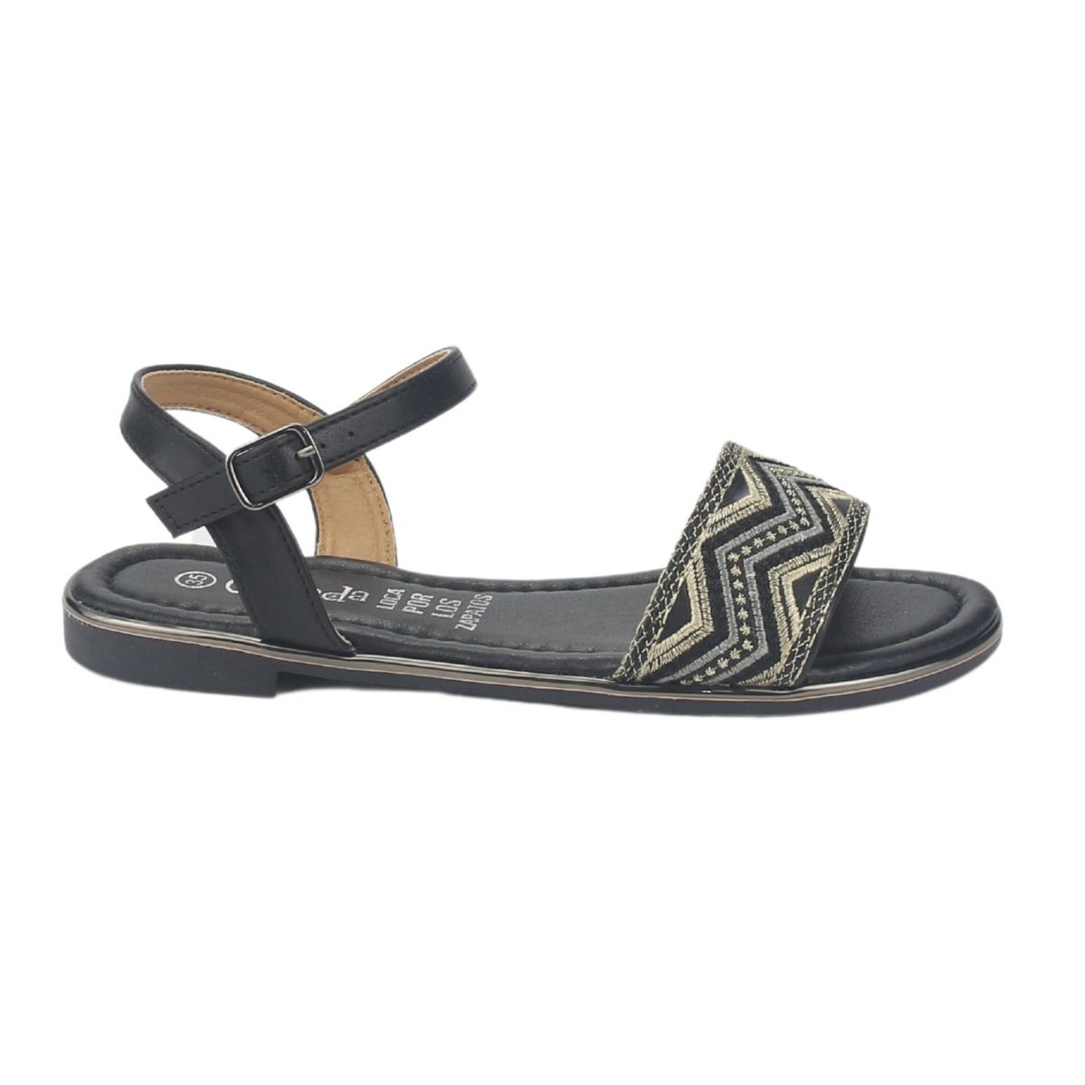 CHALADA - Sandalias Mujer Negro Casual Chalada Call-29