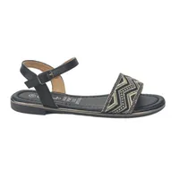 Sandalias Mujer Negro Casual Call-29