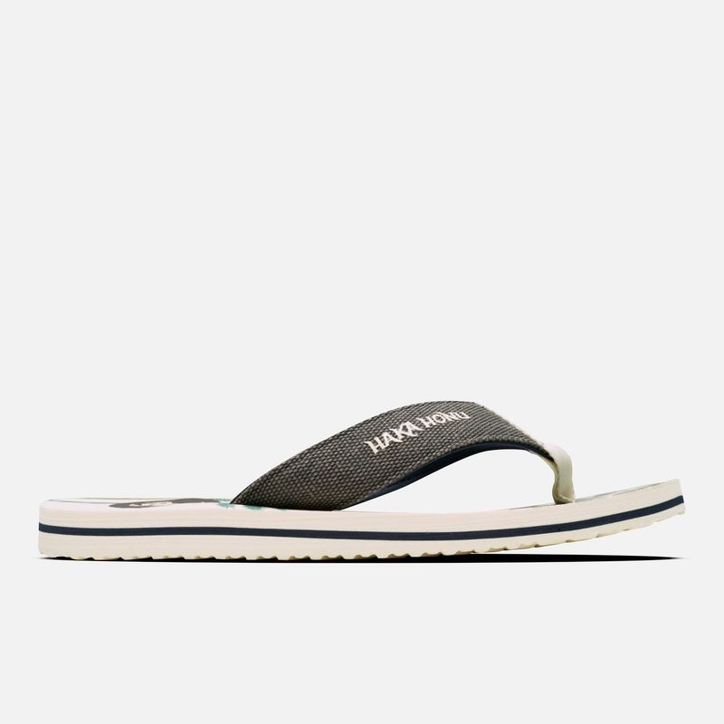 HAKA HONU - Sandalia Hombre Shancla Crema Verde Haka Honu