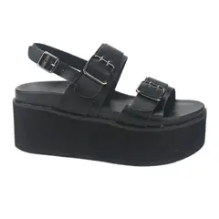 CHALADA - Sandalias Mujer Negro Casual Viru-31
