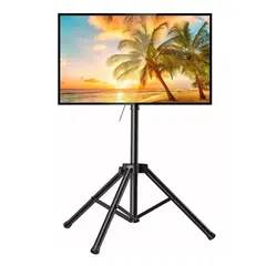 GENERICO - Base Trípode Pedestal Tv 32 A 55 Pulgadas Color Negro