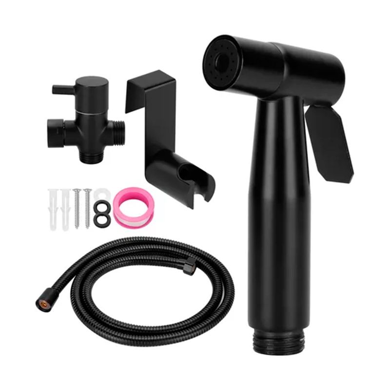 GENERICO - Ducha Bidet Arabe Wc Acero Negro
